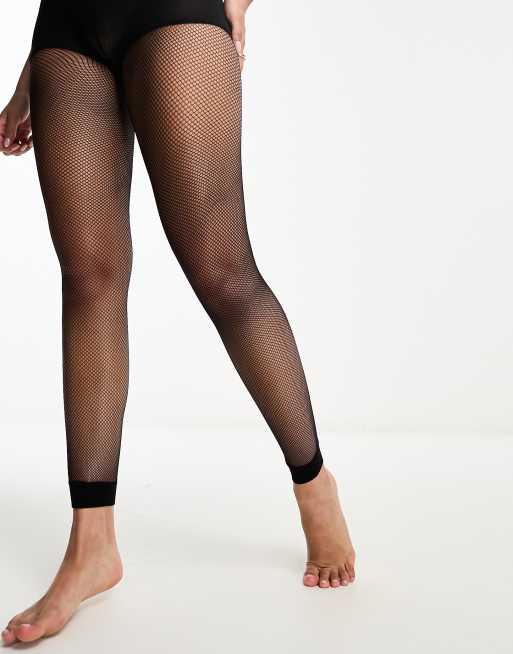 ASOS DESIGN footless fishnet tights