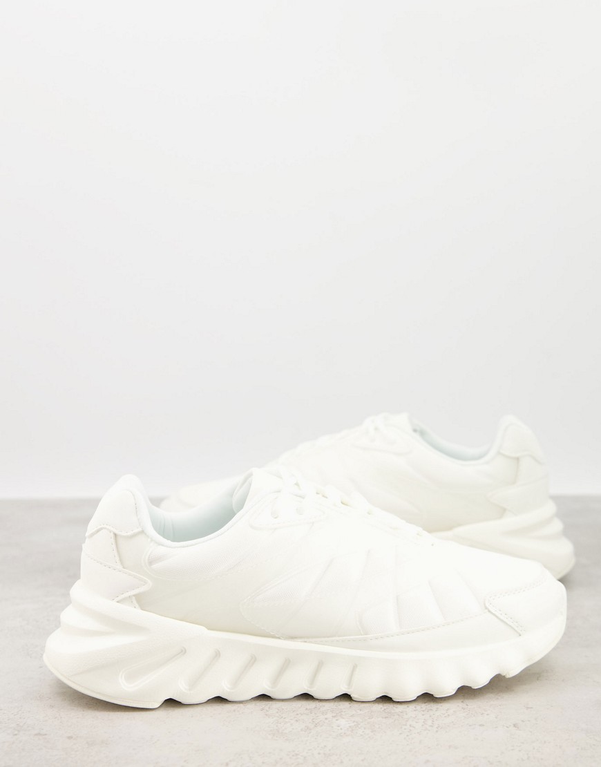 ASOS DESIGN - Forede, tekniske sneakers med gummipaneler i hvid