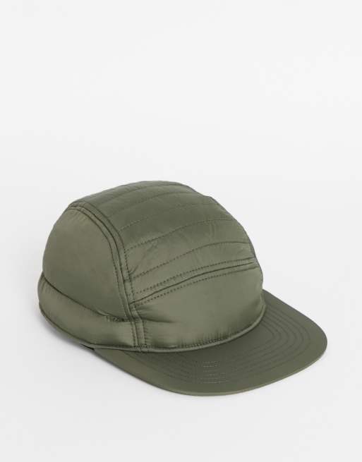 ASOS DESIGN - Foret snapback-kasket i kakigrøn