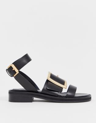 asos buckle sandals
