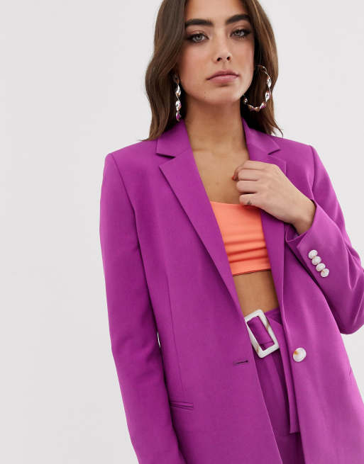 Asos 2024 purple blazer