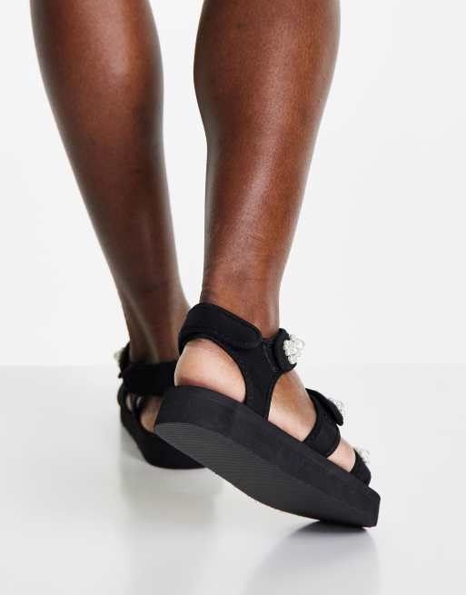 Asos outlet velcro sandals