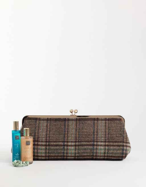 ASOS DESIGN forlænget clutch med ternet print, 2 af 4