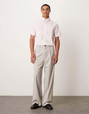 Asos Design Formal Easy Iron Poplin Regular Shirt