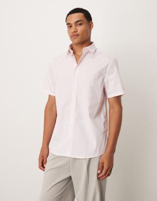 Asos Design Formal Easy Iron Poplin Regular Shirt