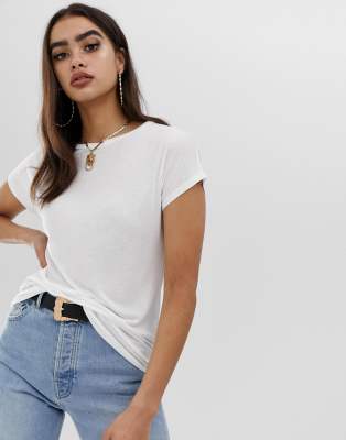 ASOS DESIGN formal kimono t-shirt in white | ASOS