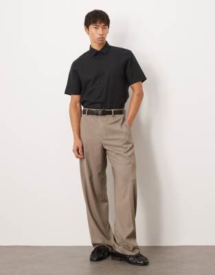 Asos Design Formal Easy Iron Poplin Regular Shirt