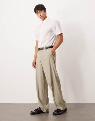 Asos Design Formal Linen Regular Shirt