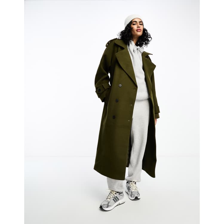 Asos best sale trench dress