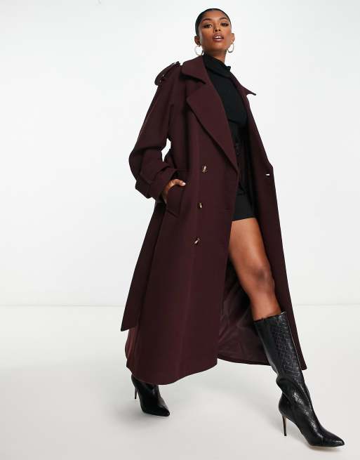 Asos best sale trench dress