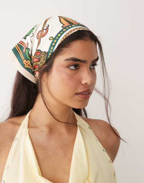 ASOS DESIGN - Foulard de taille moyenne à imprimé - view 1