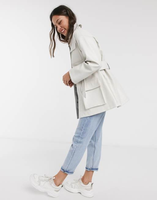 Asos shop white jacket