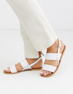 asos leather sandals