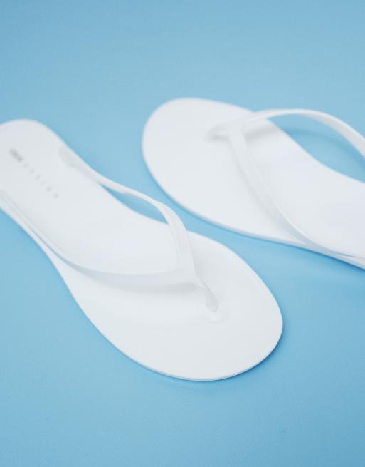 ASOS DESIGN - Foxon - Hvide jelly-klipklappere, 4 af 8
