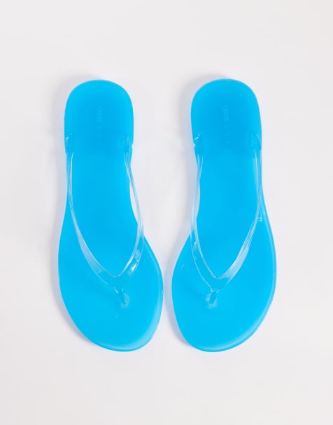 ASOS DESIGN - Foxton - Tongs en plastique - Bleu - view 1