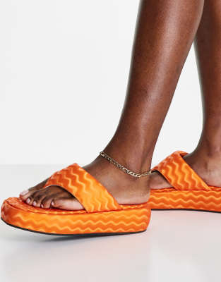 orange flatforms