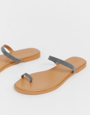 toe loop sandals asos