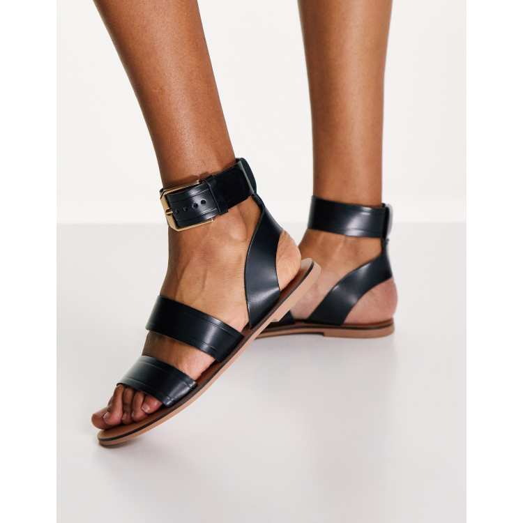 Asos ladies flat sandals hot sale