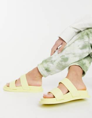 asos jelly flat sandals