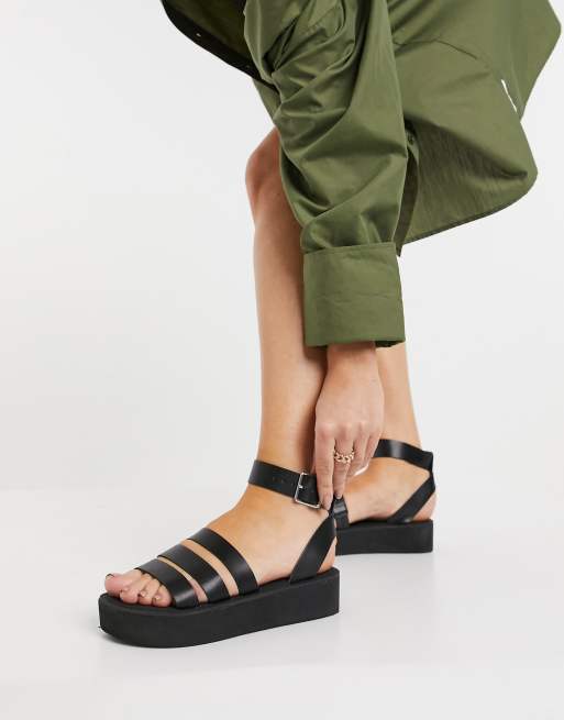 ASOS Design Two Strap Sandals