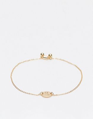 ASOS DESIGN friendship bracelet with Capricorn star sign in gold tone - ASOS Price Checker
