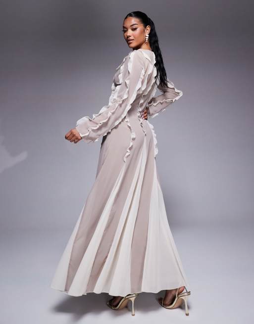 【タグ付き】Hesiod Frills Dress THE TOE THE TOÉ Hesiod Frills Dress THE TOÉ ( thetoe ) Hesiod Frills