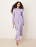 ASOS DESIGN frill tiered maxi dress in deep cherry