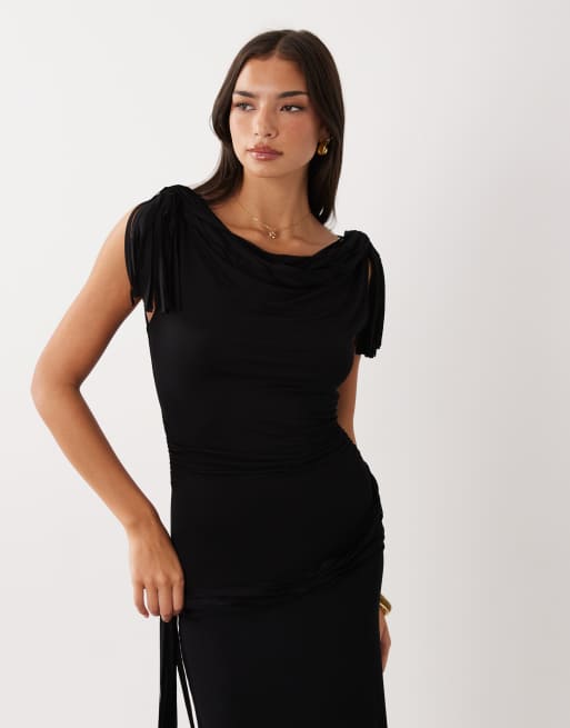 asos fringe midi dress ASOS EDITION graphic sequin placement fringe midi dress