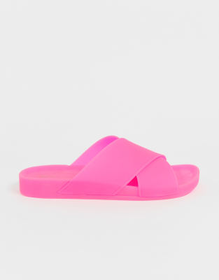 asos jelly flat sandals