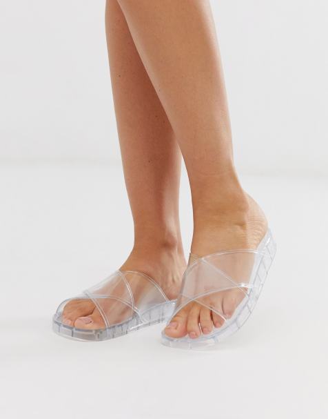 asos sandales dorees