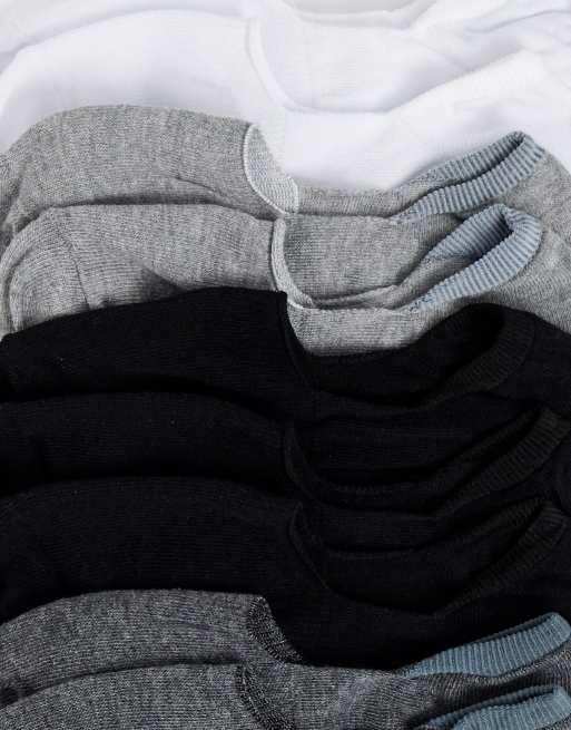 ASOS DESIGN – Füßlinge in Monochrom im 10er-Pack, Rabatt, 3 von 3