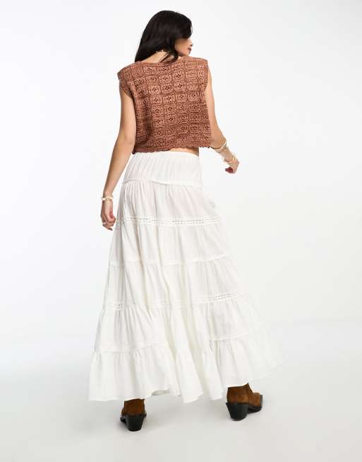 Haven Tiered Maxi Skirt