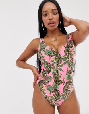 asos large bust swimwear