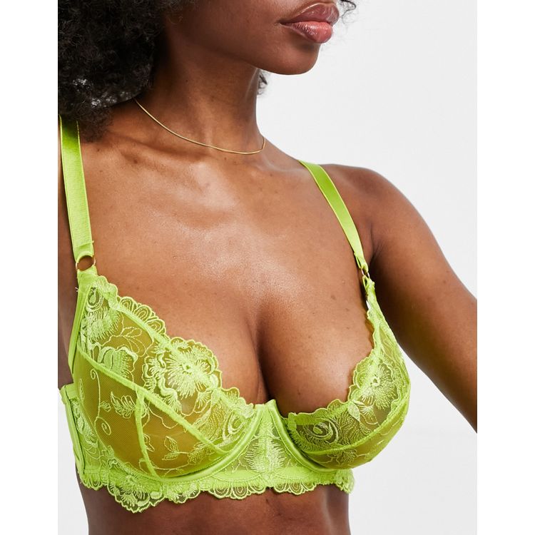 ASOS have have created a gross green bra that looks like it's put