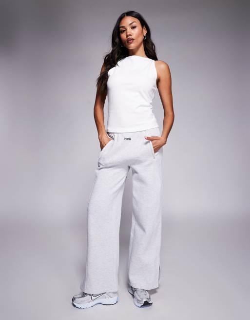 ASOS DESIGN Fuller bust high neck tank top in white, 3 of 4