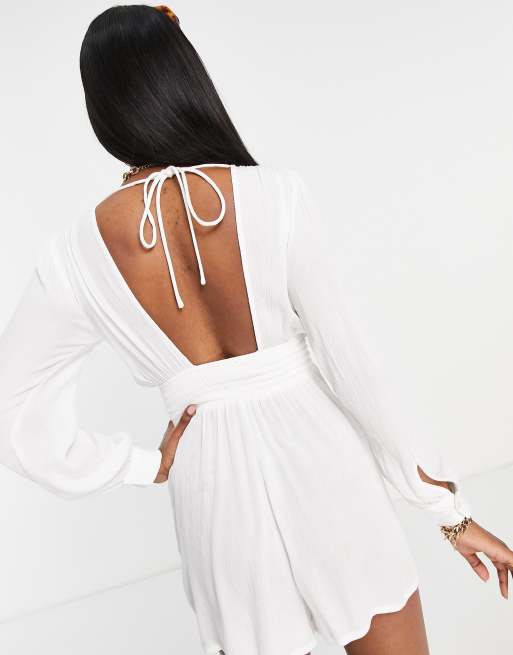 Asos cheap white romper