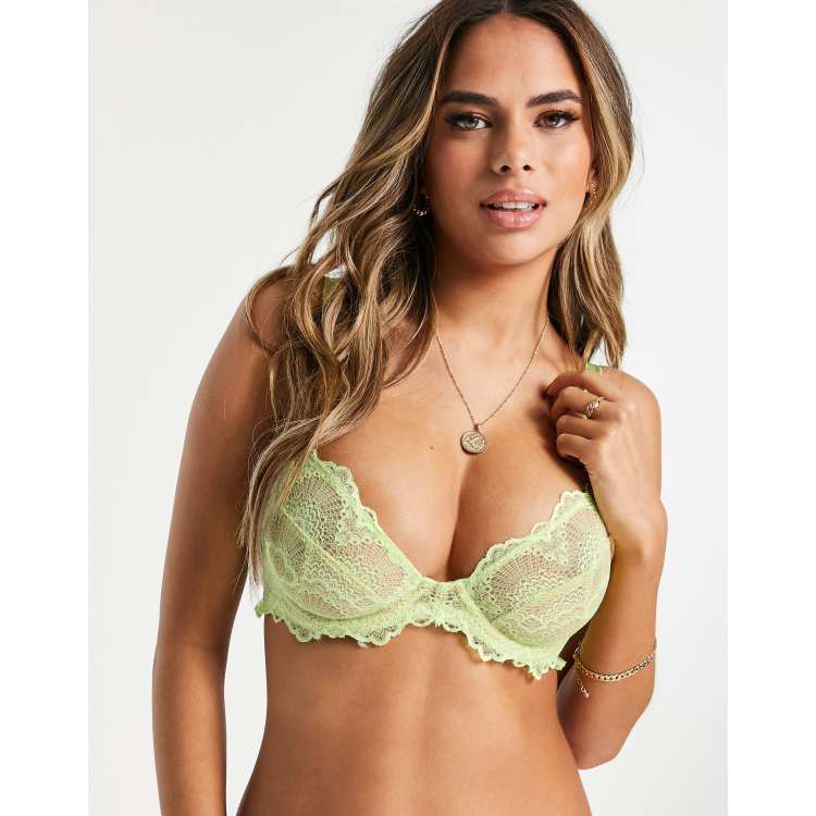 ASOS FULLER BUST Exclusive Rosie Eyelash Lace Underwire Bra, Bra4Her