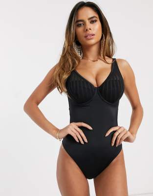 asos bathing suits big bust