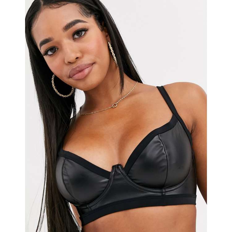 Wet look 2024 bikini asos