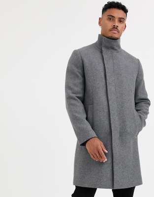 next funnel neck coat