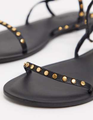 studded flip flops