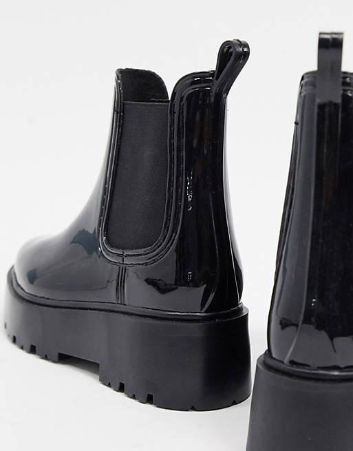 Asos Homme Chaussures Bottes Bottes de pluie Bottines de pluie à semelle moulée 
