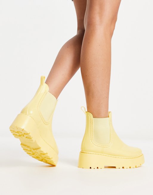 Yellow 2025 gumboots womens