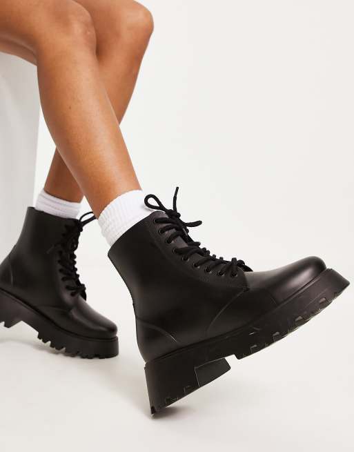 Lace hotsell up gumboots