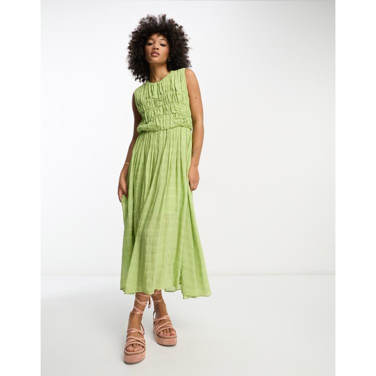 H and shop m green dress