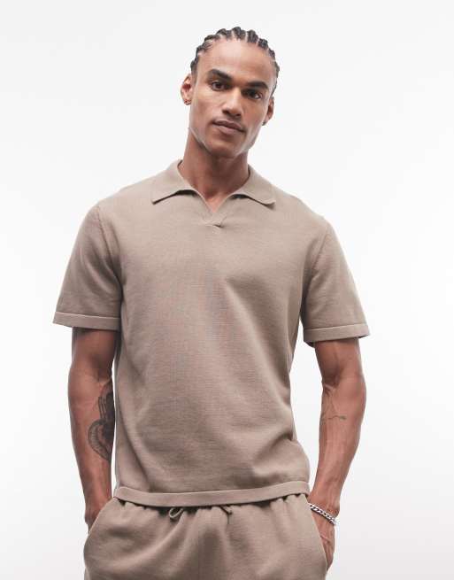 ASOS DESIGN - Gebreide co-ord set in beige, 3 van 3