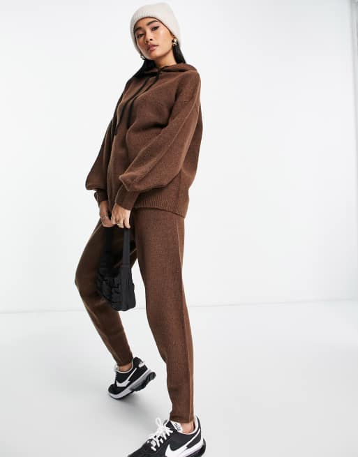 pit Klein Fascinerend ASOS DESIGN - Gebreide trui met contrasterende touwtjes, deel van co-ord  set | ASOS