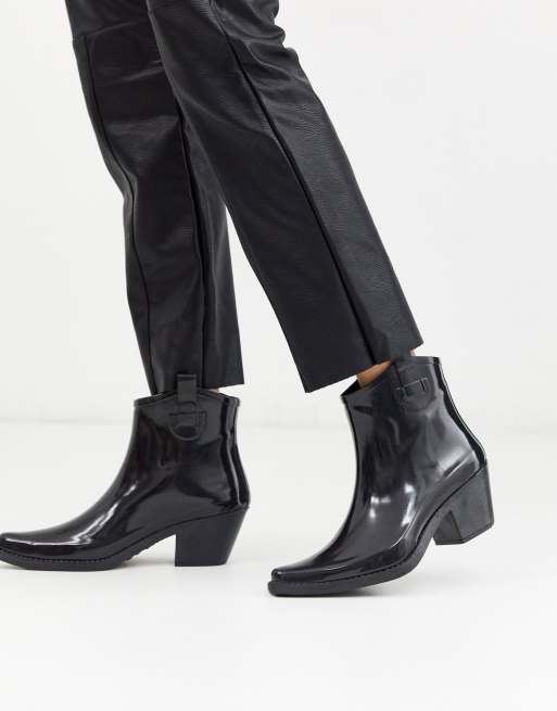 Western sales rubber boots