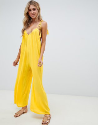 gelber jumpsuit