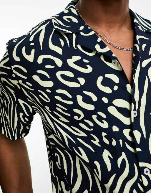 Asos zebra print top clearance